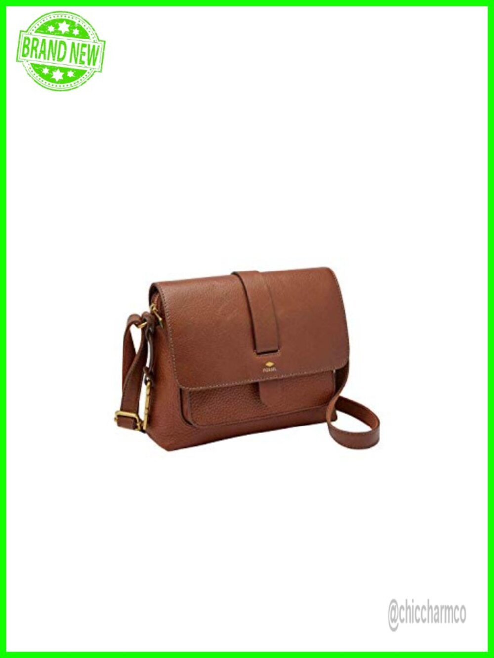 Leather Crossbody Bag Small Sling Solid Casual Everyday Purse